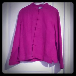 Chico's embroidered jacket